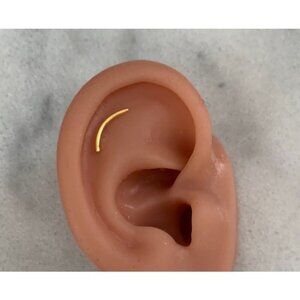 COPY - COPY - 18k Gold Arch Cartilage Earring Brand New